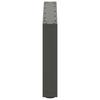 Vidaxl Coffee Table Legs, 2 Pcs, Anthracite, 60X(30-31) Cm, Steel