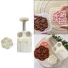 Magpie Flower Mung Bean Cake Mould Set Suitable for Diy Mould Accessories in Midautumn Festival Used for Cake Cookie