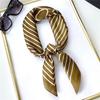 New Small Square Scarf Retro Three-dimensional Printing Silk Scarf Decoration Simulation Silk Scarf Headscarf Multi-purpose
