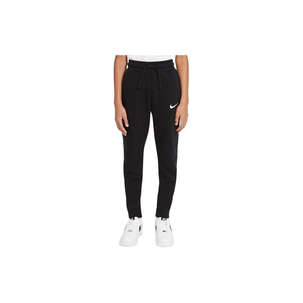 (GS) B Nike Sportswear FLC SWOOSH Pant Black Kids DA0771-010 L
