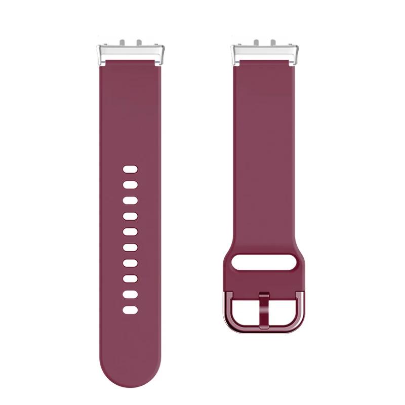 Skin-Friendly Band Fit for Samsung Galaxy Watch Fit 3 Soft Silicone Colorful Buckle Strap for Samsung Galaxy Watch Fit 3