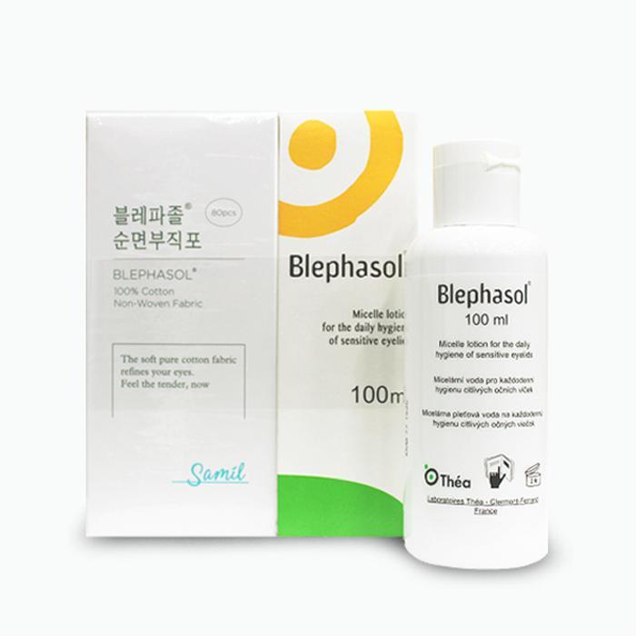 

Blephazol 100ml, 80 gauze sheets, 2 sets, eyelid cleanser (10183611)
