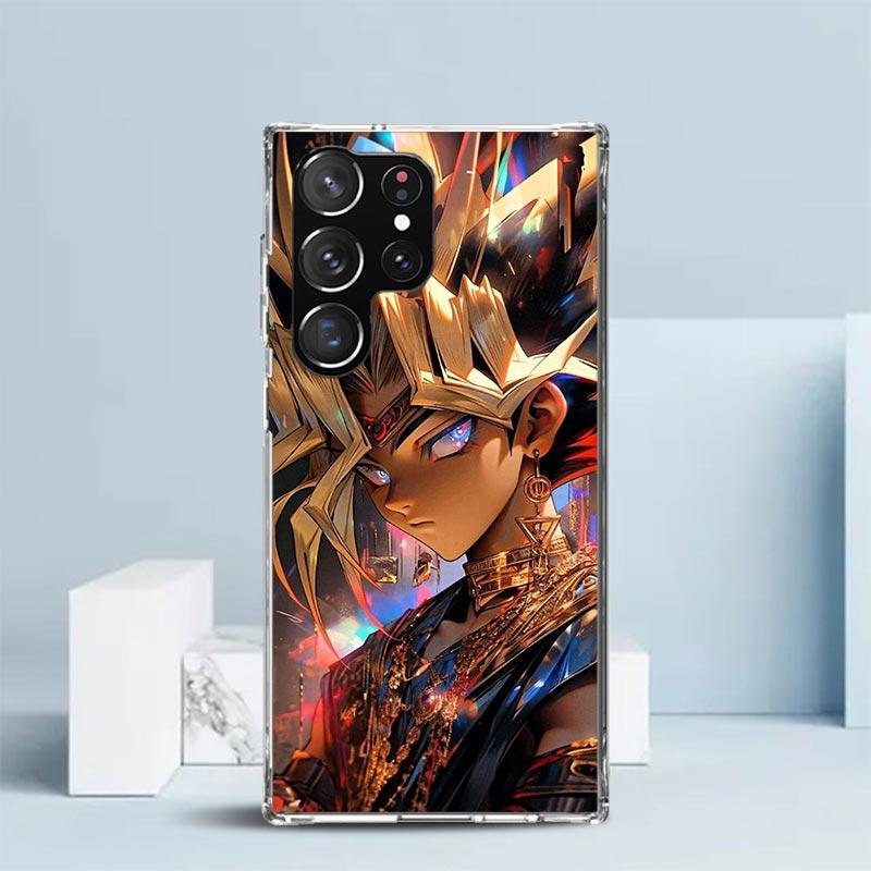 Yu-Gi-Oh! Anime Soft Cover for Samsung Galaxy S25 Edge S26 S24 S23 Ultra Phone Case S22 S21 Plus S20 FE Print Pattern Shell Gala