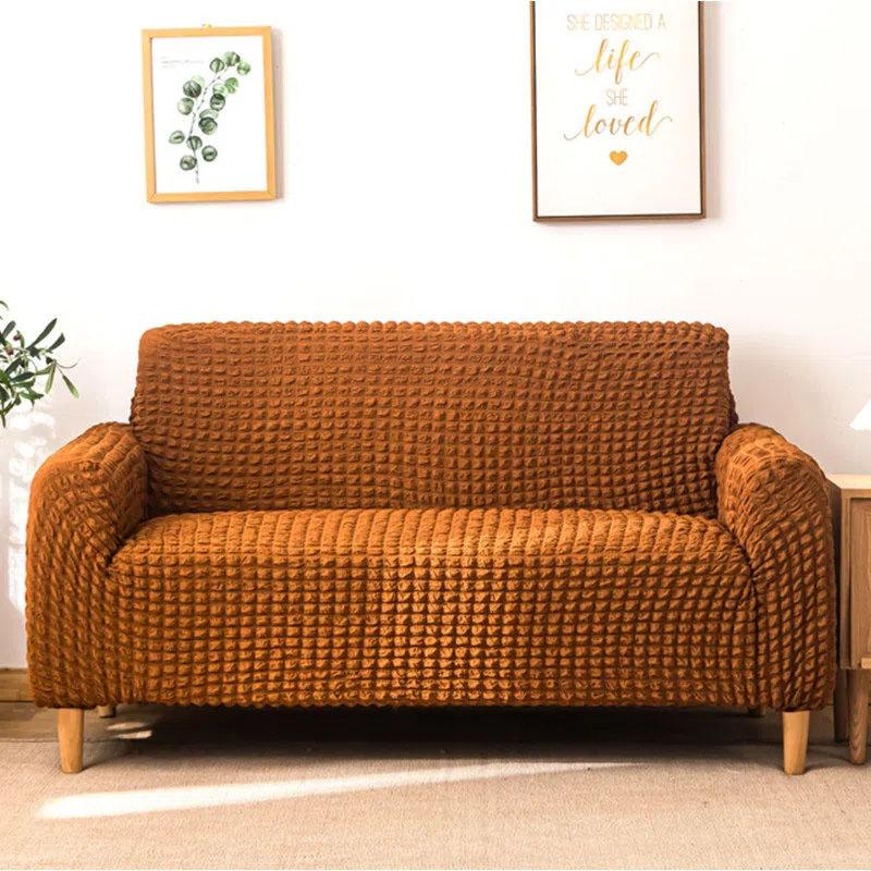 Bubble Cloth Sofa Cover All-inclusive Universal Cover Combination Chaise Longue Corner L-shaped Sofa 1/2/3/4 Seaters Universal