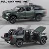 1/24 Toy Trucks for Boys Toyota Tundra Diecast Metal Model Toy Pickup Truck Pull Back Car Model with Light and Sound Toy Trucks for Boys Age 4-7
