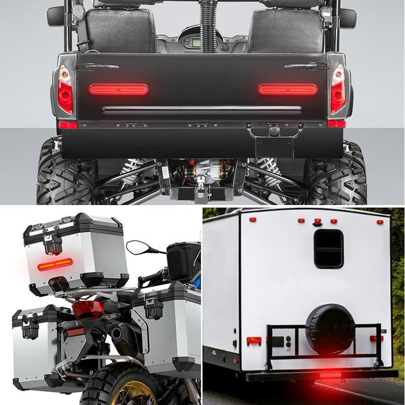 Truck Trailer 3 in 1 LED Tail Light 100 LED Rear Brake Light Bar DRL Turn Signal Lamp For Car Motorcycle Dirt Bike ATV 12V 24V