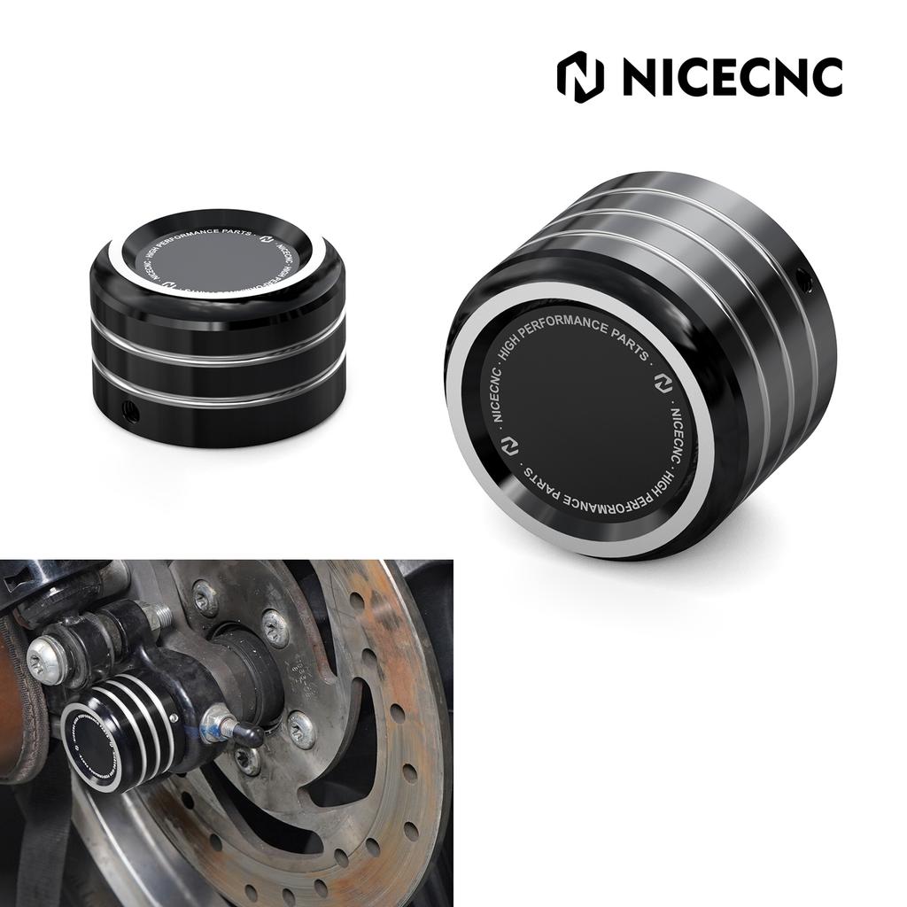 For 2008-2022 Harley Forty Eight Seventy Two Iron 883 Sportster 1200 Roadster Nightster SuperLow Front Rear Axle Nut Cover Caps