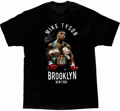 Brooklyn NY Mike Tyson T-Shirt Sommer Baumwolle Kurzarm Rundhals Unisex T-Shirt Neu S3XL