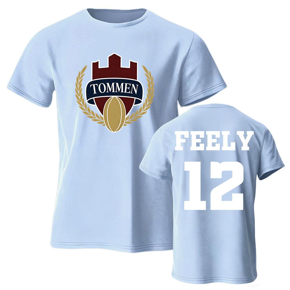 T-shirt Ragazzi di Tommen KAVANAGH13 FEELY12 Stampa Grafica T-shirt Manica Corta Cotone Magliette Estive Unisex Streetwear Merch Grafico