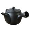 Tokoname Ware Coffee Teapot, 480ml, Round, Striped, Made In Japan, with Ceramesh Finish, Stylish and Authentic, Perfect for Coffee Makers