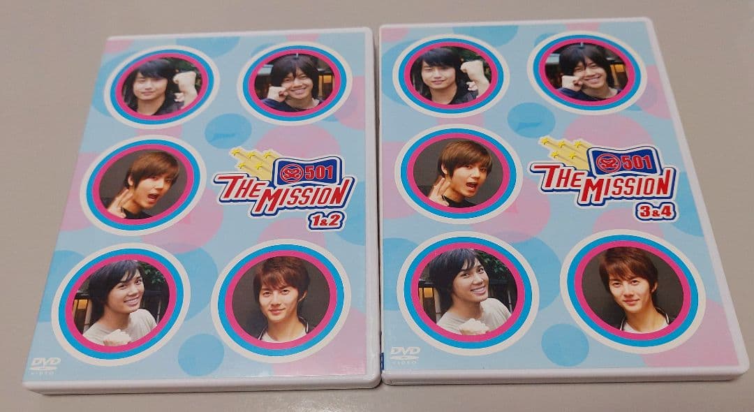 

[USED] SS501 THE MISSION 4-disc set