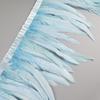 25-30cm Rooster Feather Trimming Chicken Feathers Trims Rooster Tail Feather Ribbon Dress Skirt Costume Carnival Decoration