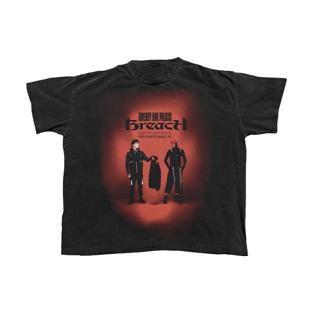 Twenty One Pilots Breach T-shirt 2025 Tour Merch Unisex T-Shirt S