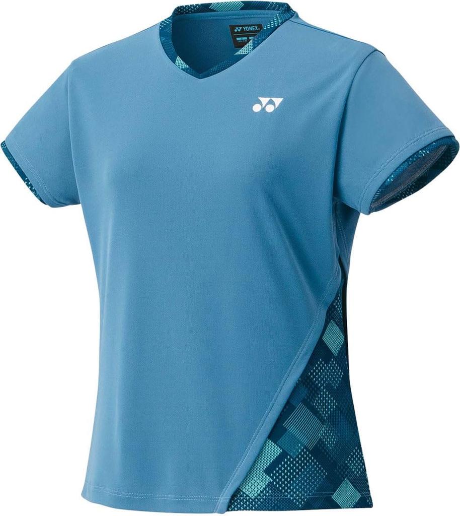 Yonex Junior Game Felt Blue Shirt, Kids, (590)