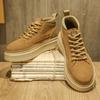 Autumn mid-top board shoes retro platform high-top shoes casual Martin boots