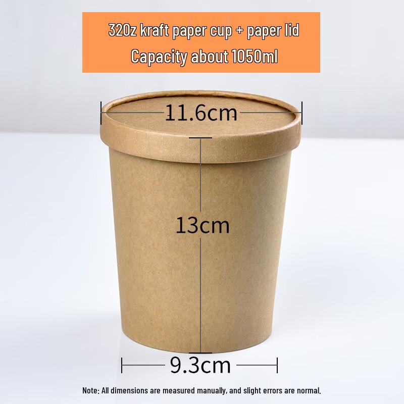 MOLUONA Kraft Disposable Takeaway Containers with Lids