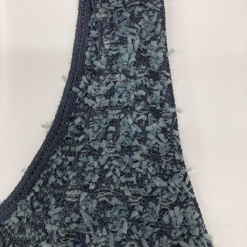 IRENE 25 Years Charcoal Gray 27S85004 Tweed Knit Dress Dress 36 Charcoal grayUsed