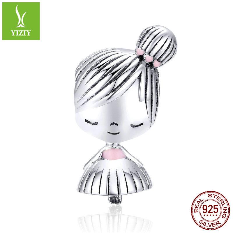 

Популярные оригинальные бусины из стерлингового серебра 925 пробы для DIY ювелирных изделий - SCC1334