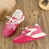 Pink Inner Height Increase Forrest Gump Shoes Women's New Small Platform Sneakers Hong Kong Style Chic Super Fire Dad Shoes