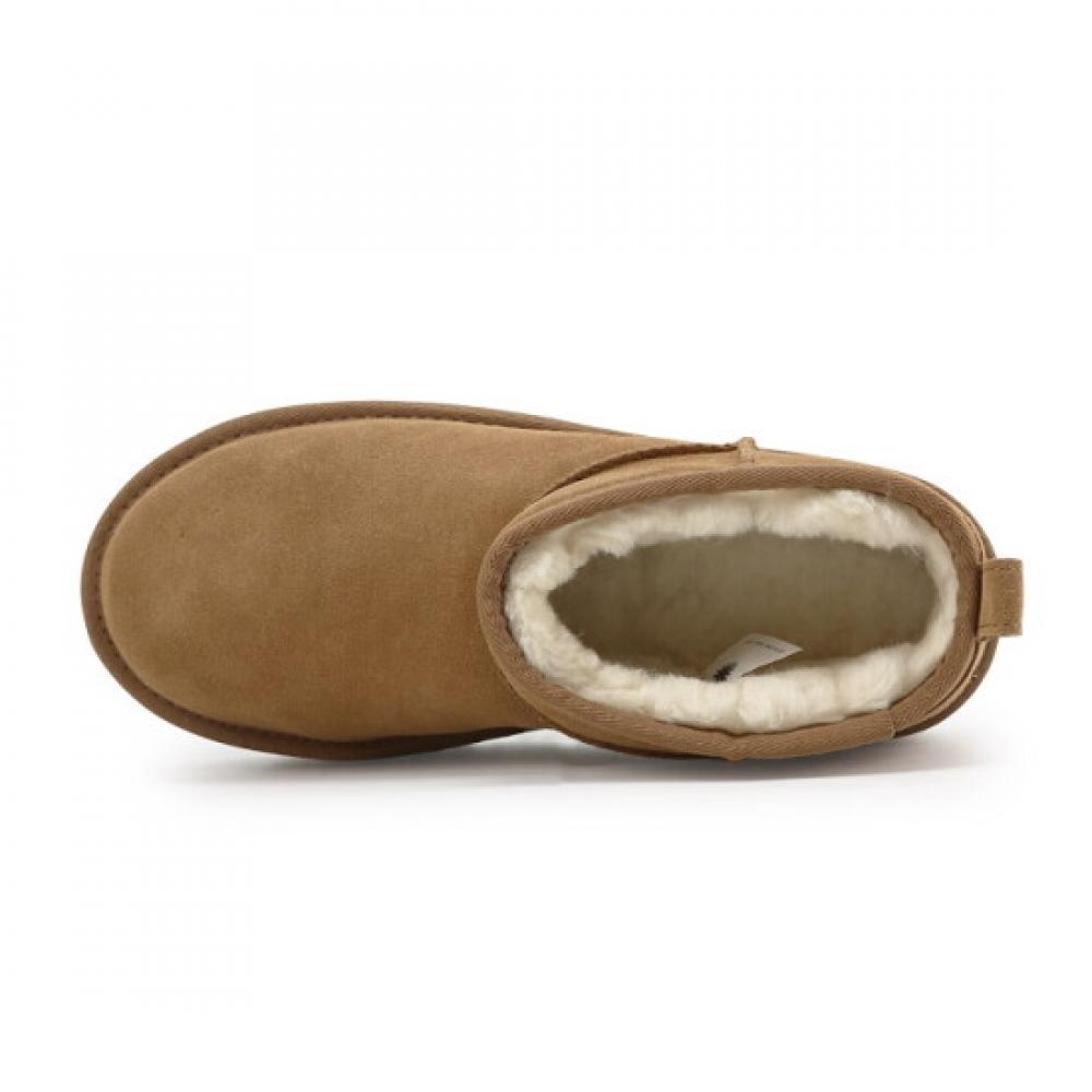 Ugg Women S claSSic Ultra Mini Platform K Suede Winter bootS 1157791K Che