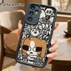Phone Case: 2D Flat Samsung Galaxy A34 A35 M05 M06 S20 S22 S21 FE Plus 5G Case, Confused Face, Christmas and Halloween Gift
