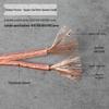 Baoxun 100m Oxygen-Free Copper Speaker Cable with OFC Satellite Optical Fiber
