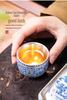 2025 Silver-Plated Ceramic Gongfu Tea Set with Teapot and Cups in Gift Box