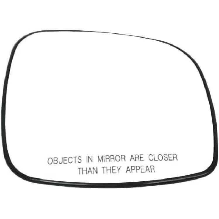 SCITOO Driver Side Mirror Glass For 2003-2007 For Cadillac Escalade, For Chevy Avalanche, Silverado Suburban Tahoe, For GMC Sierra Yukon Left Heat