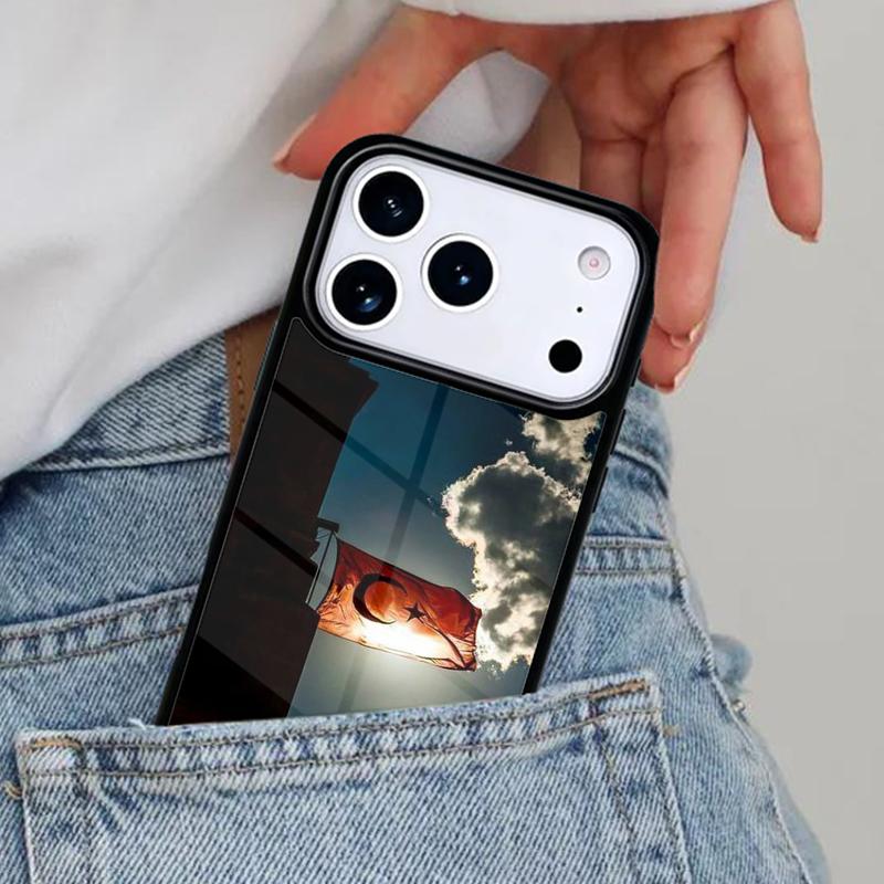 

Turkey Turkish Flag print Phone Case for iPhone 17ProMax 12 13 14 15 16e 17 Pro Max Plus Air Cover iPhone 14