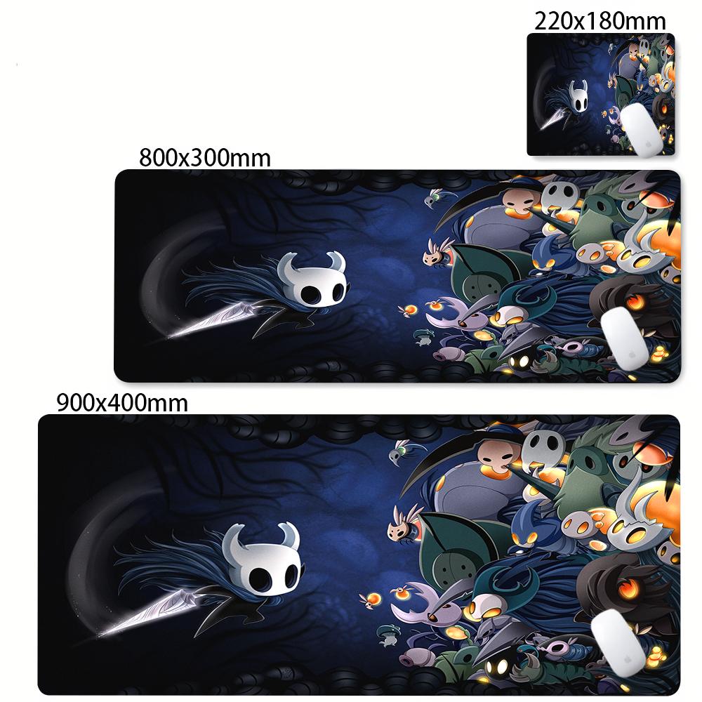 Hollow Knight Gaming Accessories Mouse Pad Office Laptop Cartoon Game Cabinet Mousepad Pc Anime Cute Hd Table Mat Large Carpet