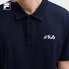 FILA Men's Knitted Short-Sleeve Polo Shirt