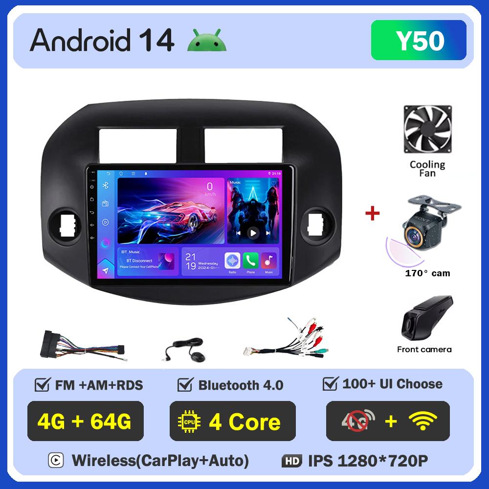 Car Android For Toyota RAV4 3 XA30 2005-2013 Stereo Head Unit Mirror Link Automotive Multimedia Radio Intelligent Car Systems