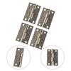 Door Hinges Hinges 4pcs Antique Printing Easy To Install Retro Design With Screws Zinc Alloy Vintage Wooden Boxes