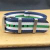 High-End NATO One-Piece Nylon Watch Strap - Canvas Woven, Sizes 18/20/22/24.