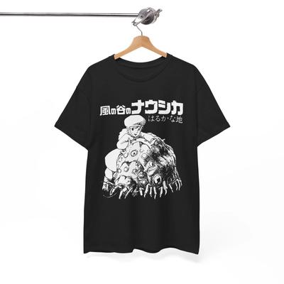 Nausicaa Valley Of The Wind T-Shirt, Music Movie Anime Gothic Unisex Tee