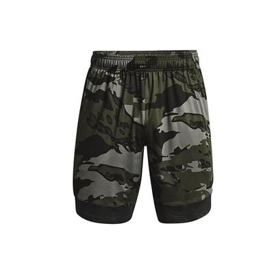 Outdoor Training Camouflage Loose Shorts Men Shorts Green 1361508-310