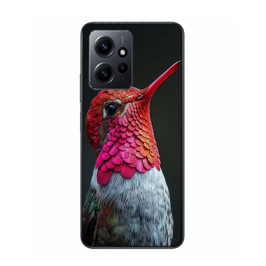 The Spirit of Hummingbirds Phone Case For Redmi 12 13C 12C 15C 9 10 10C Note 13 Pro Plus 14 15 Pro 9T 9C 9A TPU Soft Cover Clear