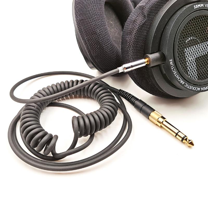6.5mm To 3.5mm Mixer Dj Electric Headphone Cable forSony MDR1A SHP9500 Earphone Pull Resistance Headset Wire