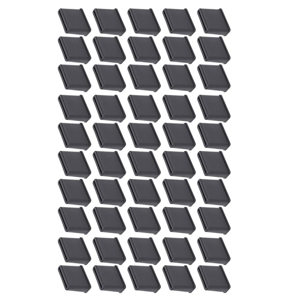 50PCS Folding Drip Tape Row Ends Plastic Drip Tape End Closure Connectors for 5 8 Inch Drip Tape Irrigation System