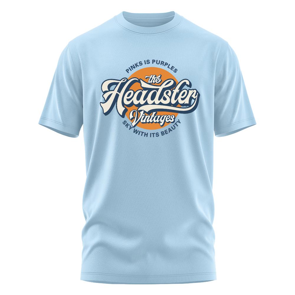 Summer T-Shirt Old Shcool Vintage Printed Tees for Men Women Oversized Cotton Tops