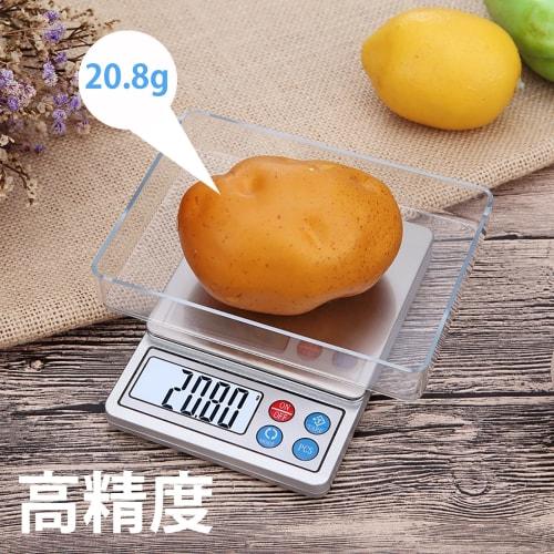 ZooYi Digital Scale for Kitchen, Measures from 0.01g To 600g, Digital, USB Charging, Tare Function, Precision Electronic Scale, Platform Scale, Commer