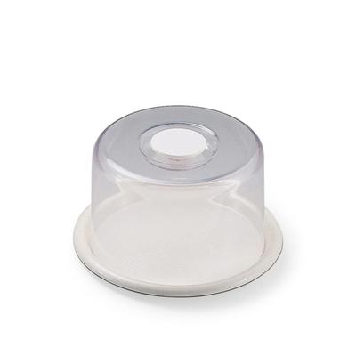 Akebono Sangyo Cake Hood White Small 10 Inches Made In Japan Commercial Product Cover and Tray Set Mat Can Be Removed and Washed Lovely Hat MT-038