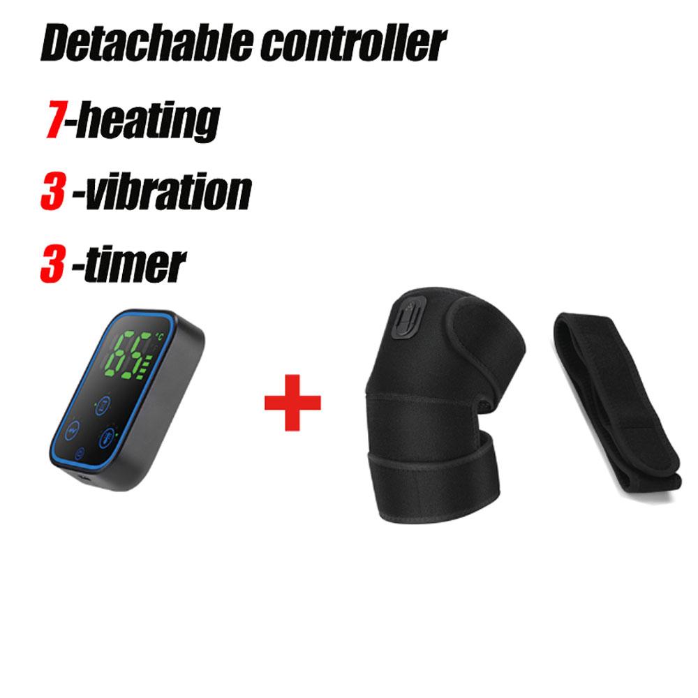 

2 In 1 Electric Heated Knee & Shoulder Massage Belt App Control Vibration Massage Relaxation Pad For Shoulder Knee Protect Brace