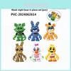 Five Night At Freddys Pvc Collectible Figures Set For Anime Fans