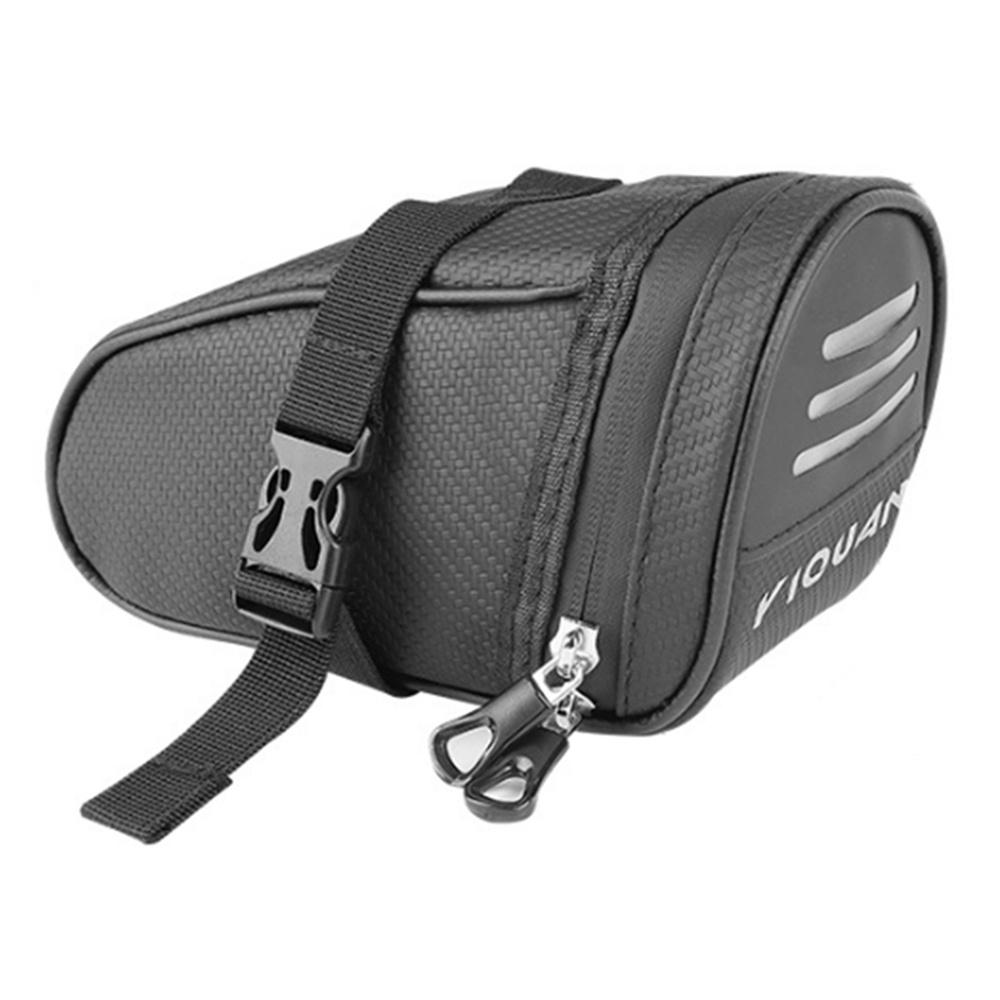 

YIQUAN 07CI0015 Waterproof Bike Saddle Bag for Mountain Road Cycling Reflective Bicycle Seat Pack