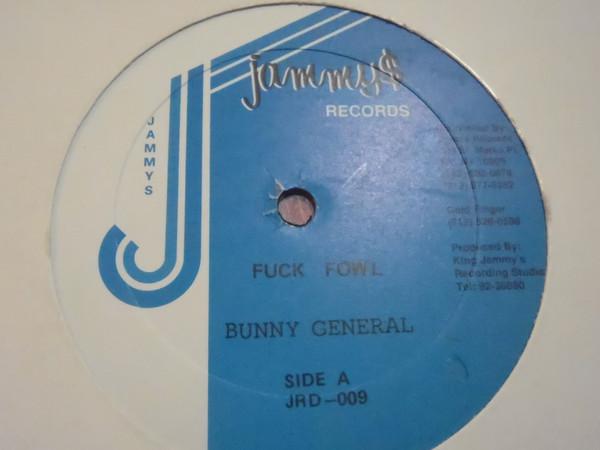 

Виниловая пластинка BUNNY GENERAL ECHO MINOTT Fuck Fowl One Prom JRD009 Jammys Records US Reggae Ska Dub Б/у