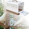 Fodable Pigeon Cage Pet Bird Pigeon Supplies Plastic Box for