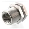 PISCO NSMFF04 SUS316 Compression Bulkhead Socket Fitting Rc1/2 Female Thread Corrosion Resistant