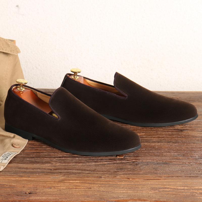 Slipper neue Herren einfache und vielseitige Slipper lässige Fußschuhe Doudou Schuhe, Außenhandel