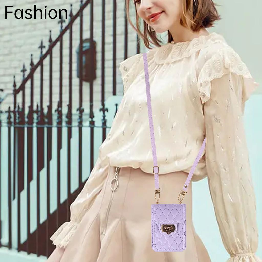 Crossbody Multi Long Lanyard Case for Samsung Galaxy Z Flip 5 4 3 Flip5 Flip4 5G Cards Slot Leather Wallet Metal Buckle Cover